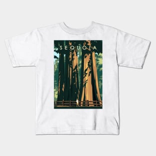 Sequoia National Park Kids T-Shirt